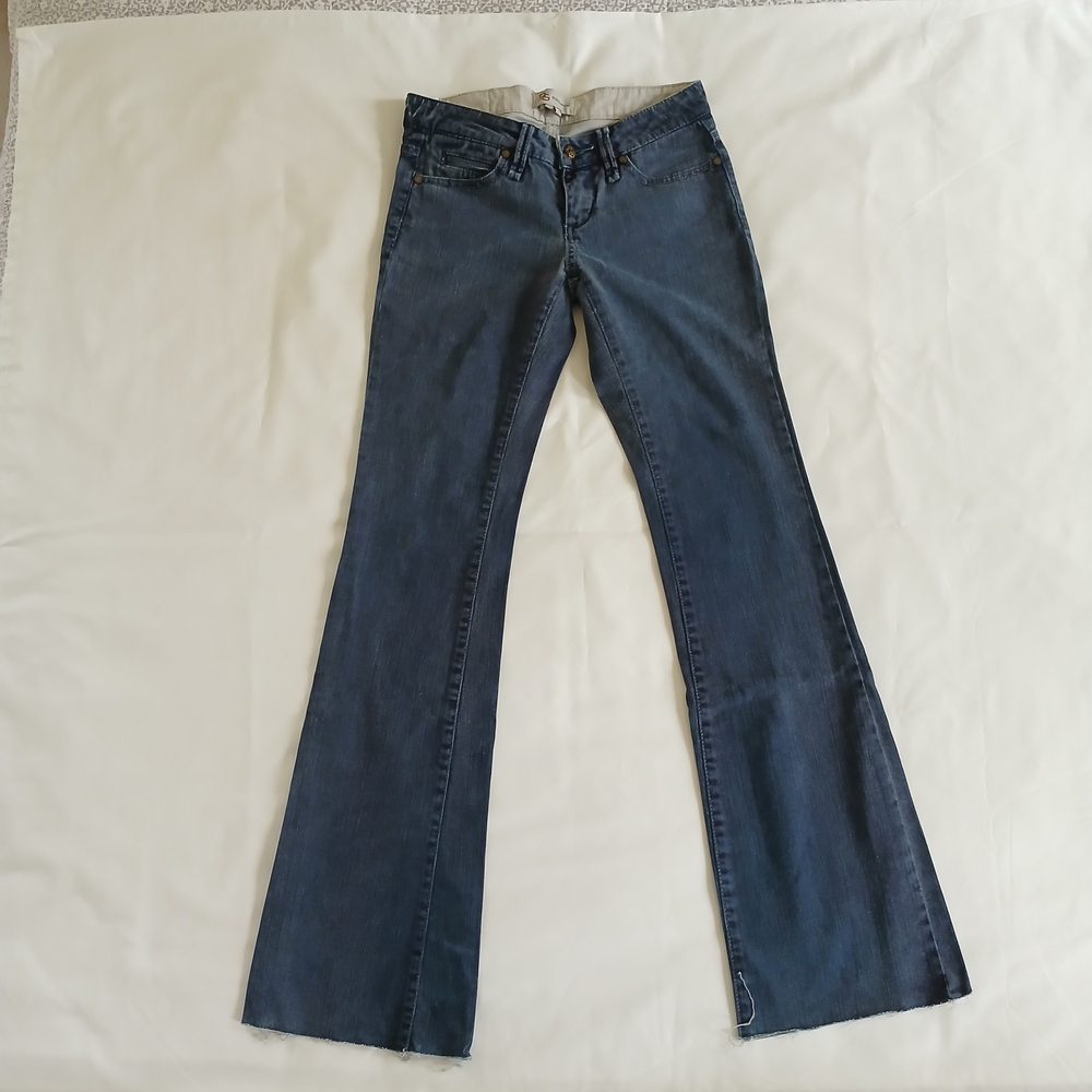 BCBGeneration Dark Blue Flare Jeans